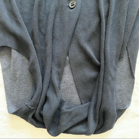 LULULEMON CASHMERE BLEND LONG LINE CARDIGAN CACOON SWEATER SIZE 6 MODERN CHIC - Picture 4 of 8